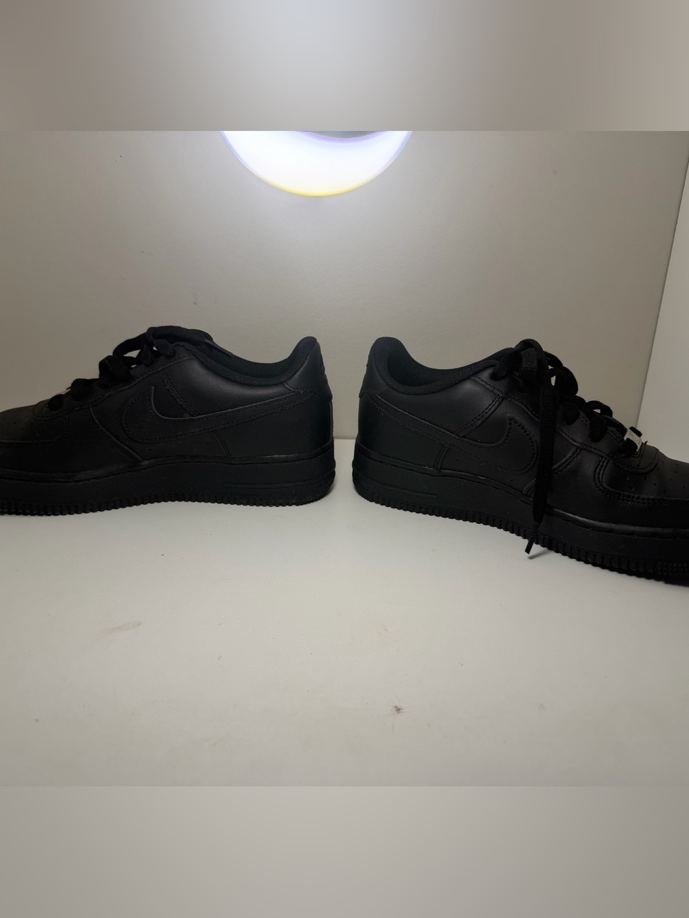 Lightly Used !!! Black Air Force 1’s - Picture 2 of 5
